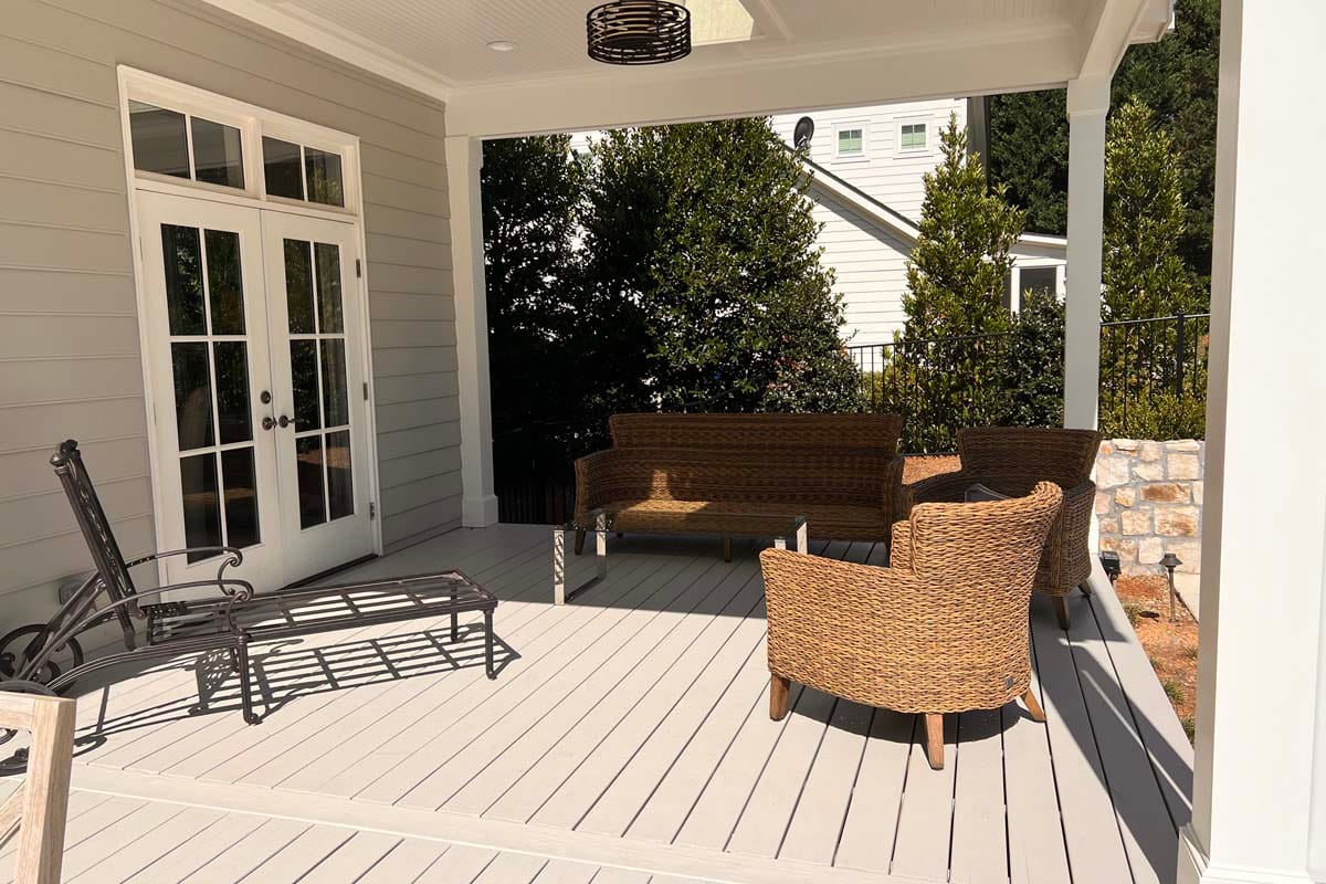 Limestone Lounge Project Patio