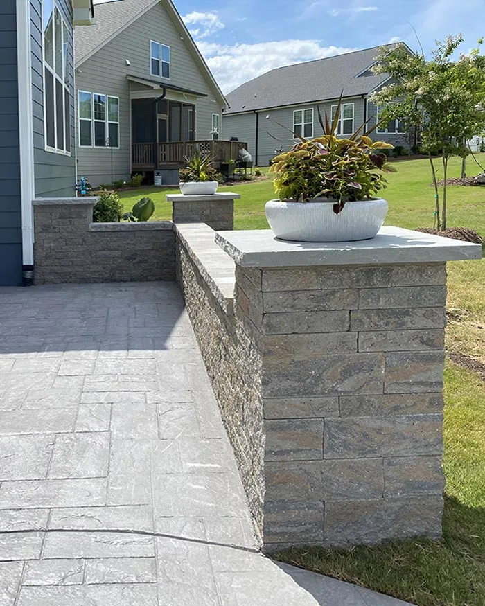 stone retaining walls